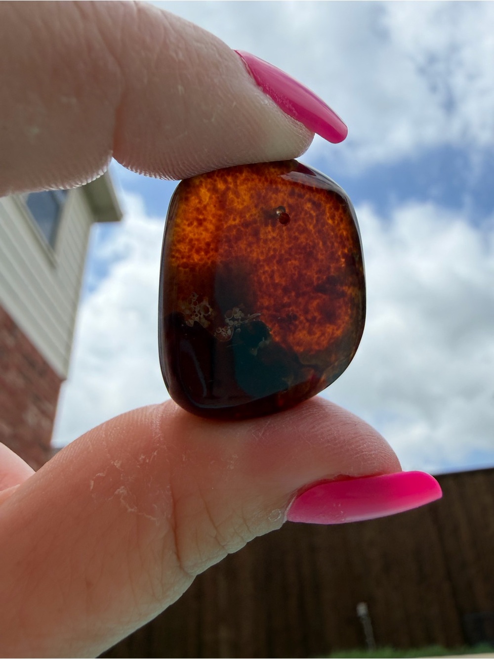 Amber bead/pendant F - Picture 8 of 8